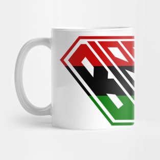 Black SuperEmpowered (Red, Green Mug